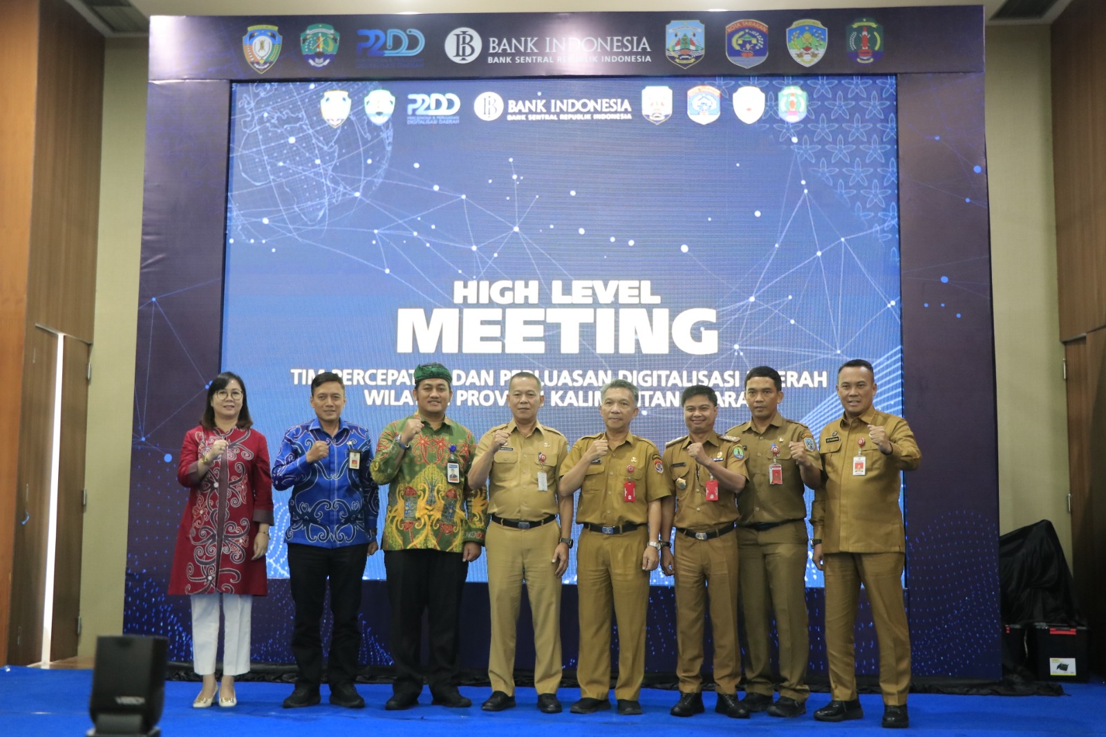 HLM : Asisten Bidang Pemerintahan dan Kesejahteraan Rakyat Setprov Kaltara H. Datu Iqro Ramadhan, S.Sos, M.Si membuka HLM TP2DD Wilayah Kalimantan Utara di Tarakan, Senin (22/7).