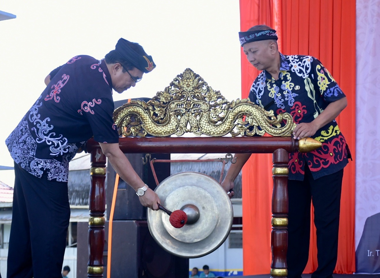 GSMS : Sekprov Kaltara, Dr. Suriansyah, menghadiri Pentas Akhir Tahun GSMS 2024 di Halaman SMA Negeri 1 Tanjung Selor, Kamis (24/10).