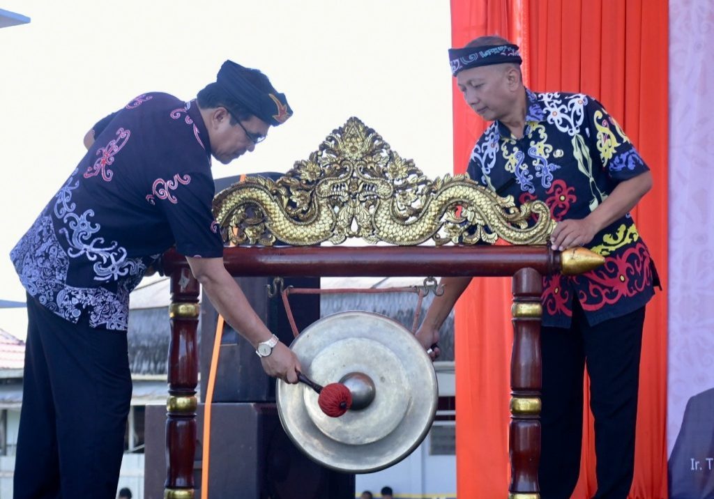 GSMS : Sekprov Kaltara, Dr. Suriansyah, menghadiri Pentas Akhir Tahun GSMS 2024 di Halaman SMA Negeri 1 Tanjung Selor, Kamis (24/10).