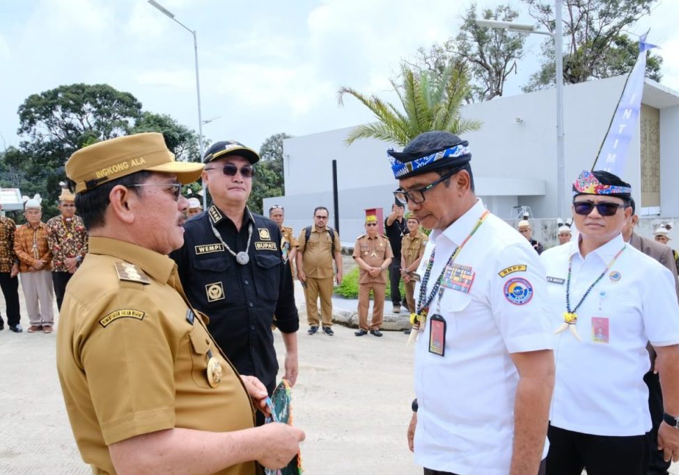 APRESIASI : Wagub Kaltara, Ingkong Ala, SE, M.Si mengapresiasi kunjungan BNPP RI ke perbatasan Kaltara. 