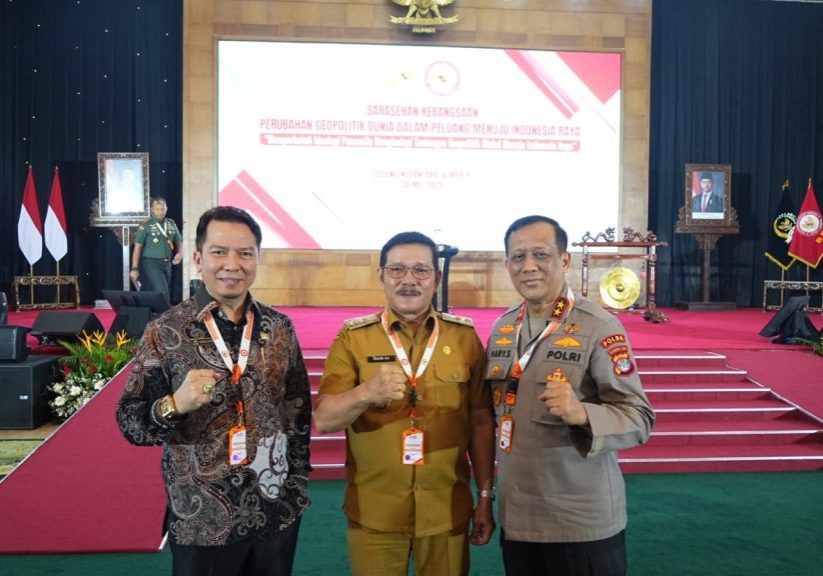 SARASEHAN : Wakil Gubernur (Wagub) Kalimantan Utara (Kaltara) Ingkong Ala, S.E., M.Si., menghadiri Sarasehan Kebangsaan Perubahan Geopolitika Dunia Dalam Peluang Menuju Indonesia Raya, di Gedung Nusantara IV MPR RI, Senayan, Jakarta, Selasa (20/5). 