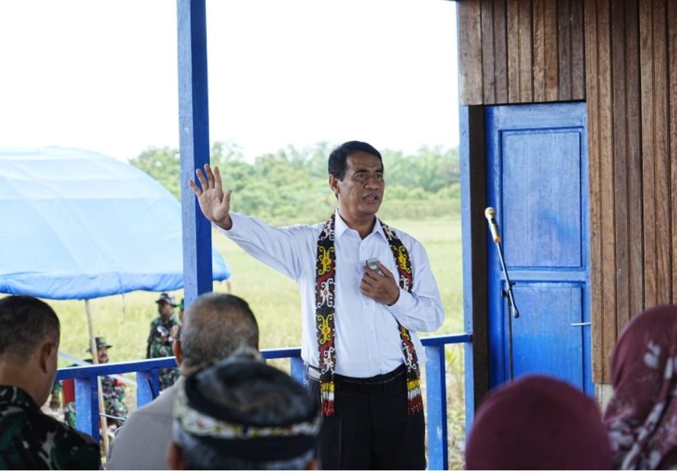 KE KALTARA : Mentan Andi Amran Sulaiman berkunjung ke Kaltara, Kamis (8/5).
